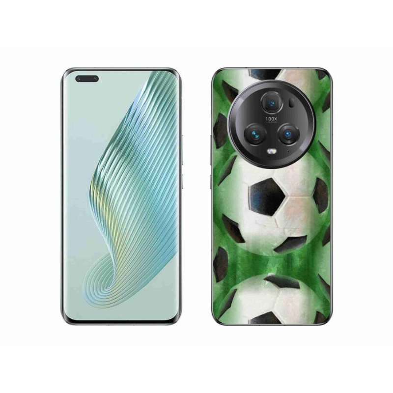 Gélový kryt mmCase na mobil Honor Magic 5 Pro 5G - futbalová lopta