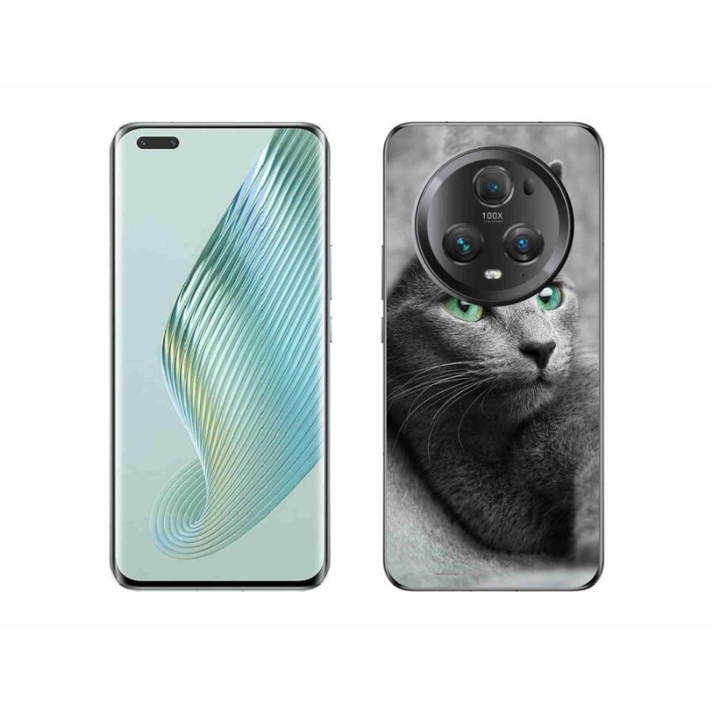 Gélový kryt mmCase na mobil Honor Magic 5 Pro 5G - mačka 2