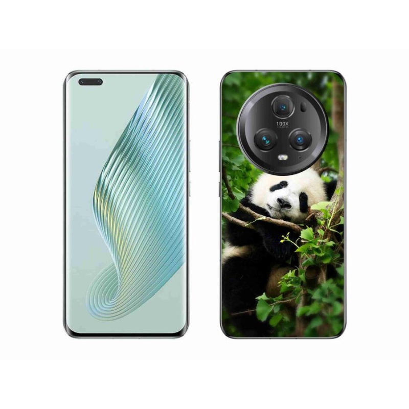 Gélový kryt mmCase na mobil Honor Magic 5 Pro 5G - panda