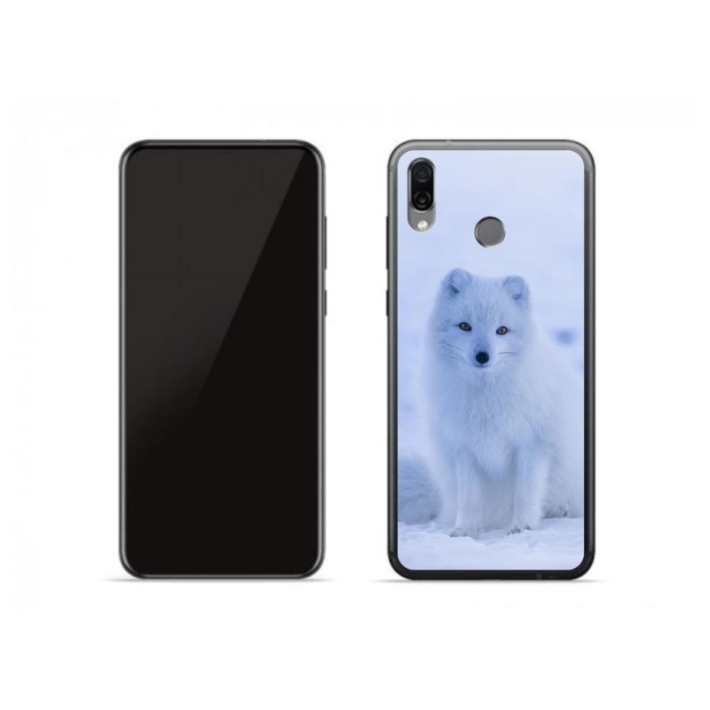 Gélový kryt mmCase na mobil Honor Play - polárna líška