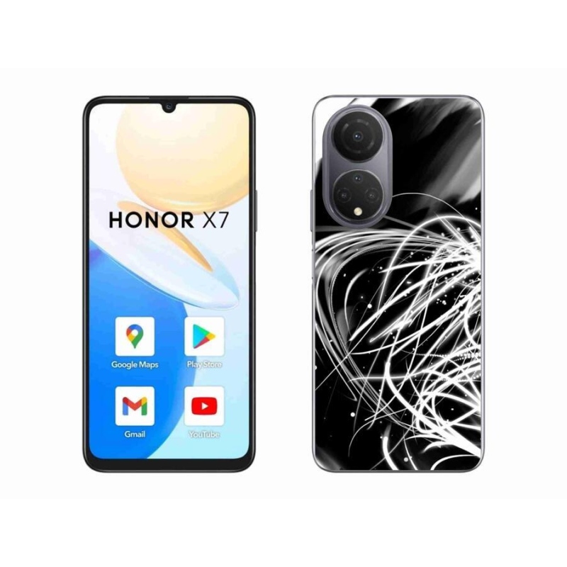 Gélový kryt mmCase na mobil Honor X7 - abstrakt 2
