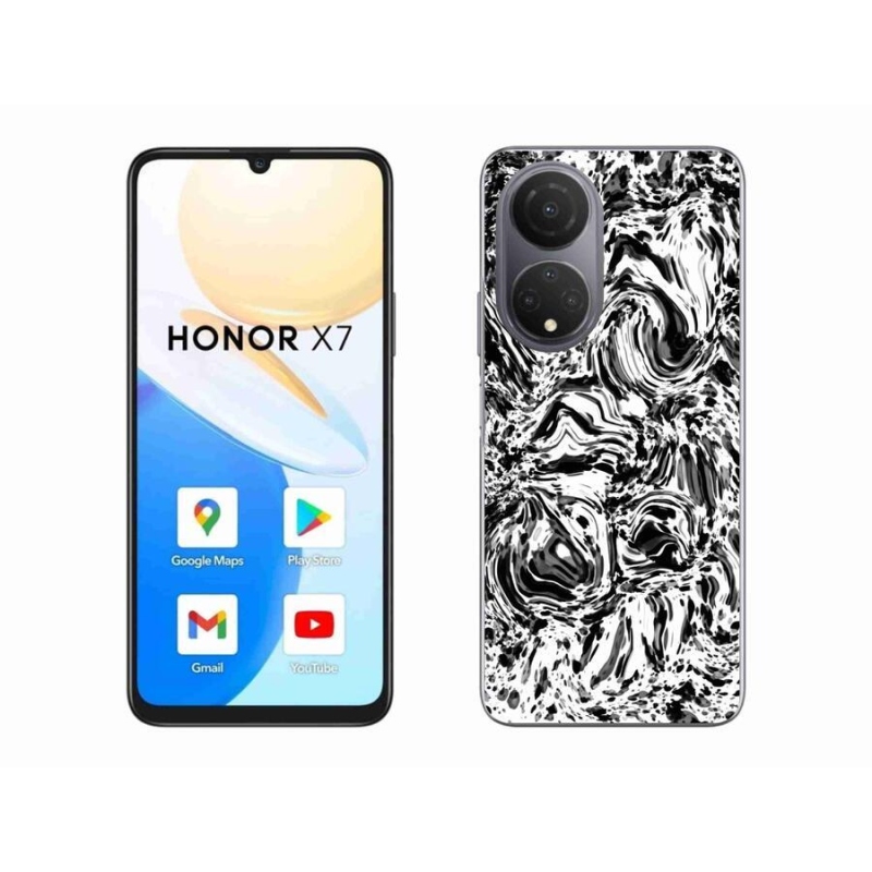 Gélový kryt mmCase na mobil Honor X7 - abstrakt 4