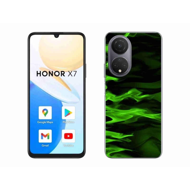 Gélový kryt mmCase na mobil Honor X7 - abstraktný vzor 10