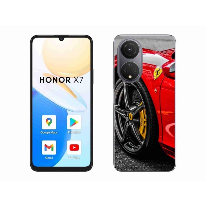 Gélový kryt mmCase na mobil Honor X7 - auto 1