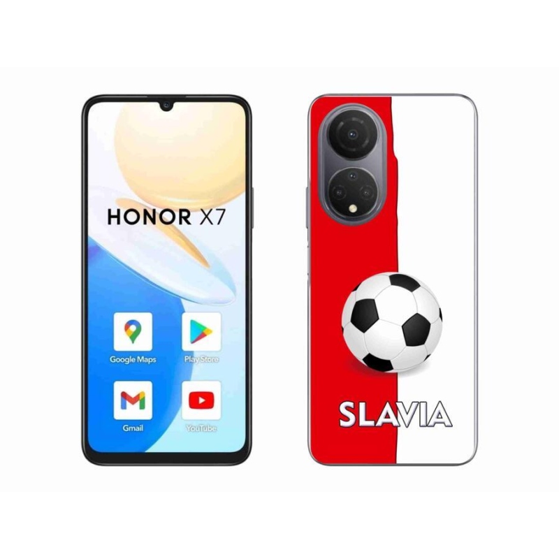 Gélový kryt mmCase na mobil Honor X7 - futbal 2