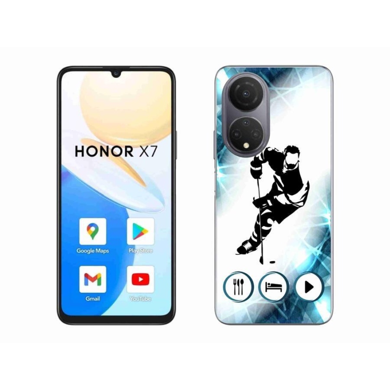 Gélový kryt mmCase na mobil Honor X7 - hokej 1