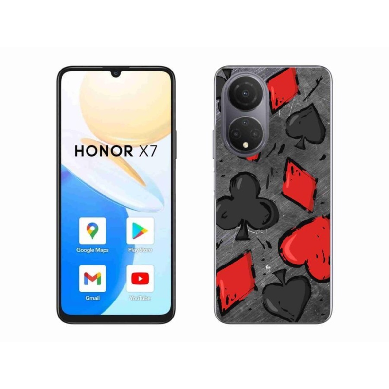 Gélový kryt mmCase na mobil Honor X7 - karta 1