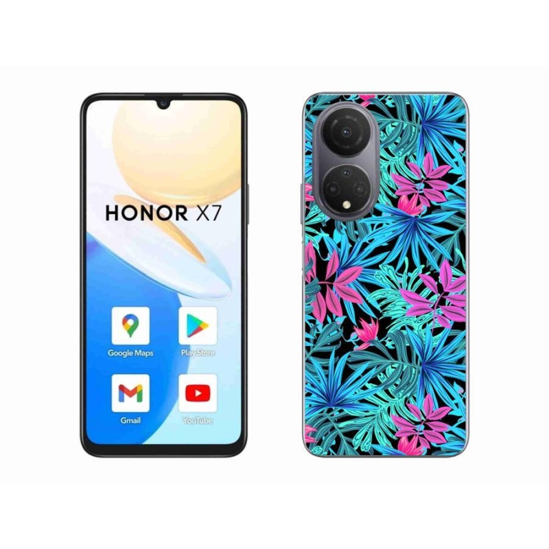 Gélový kryt mmCase na mobil Honor X7 - kvety 3