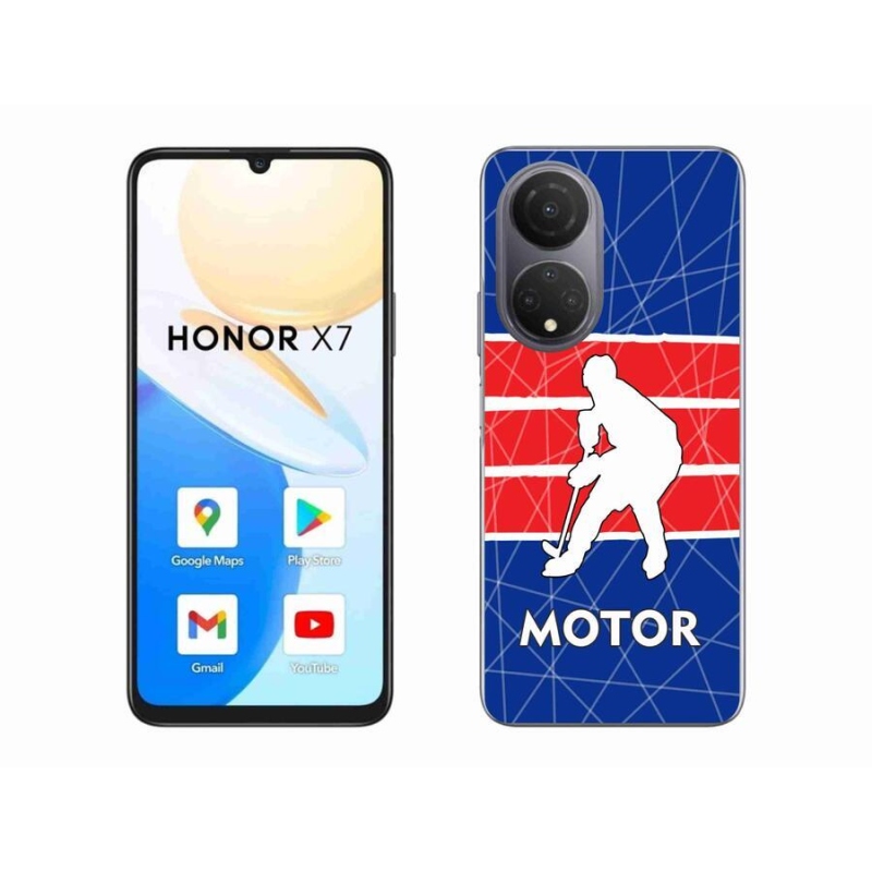 Gélový kryt mmCase na mobil Honor X7 - Motor