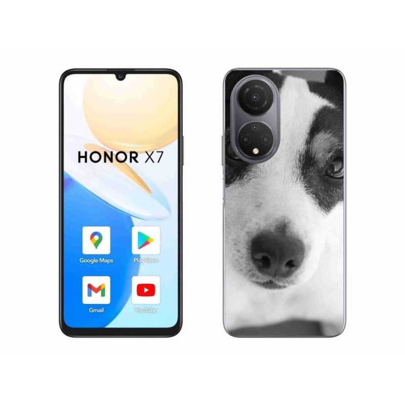 Gélový kryt mmCase na mobil Honor X7 - pes