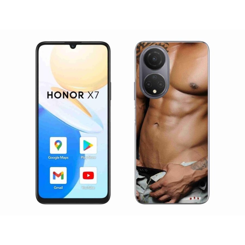 Gélový kryt mmCase na mobil Honor X7 - sexy muž