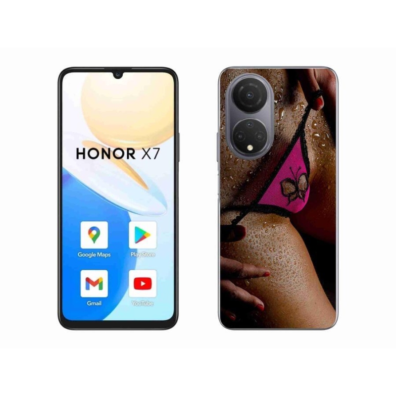 Gélový kryt mmCase na mobil Honor X7 - sexy žena