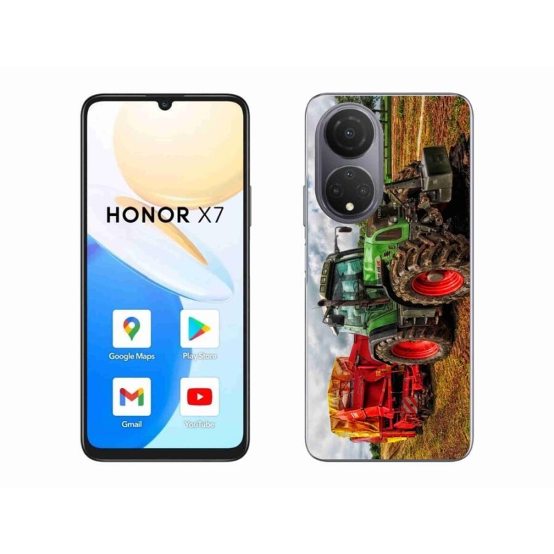 Gélový kryt mmCase na mobil Honor X7 - traktor 4