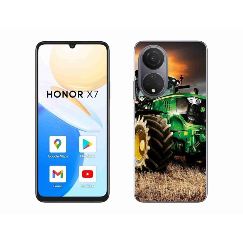 Gélový kryt mmCase na mobil Honor X7 - traktor