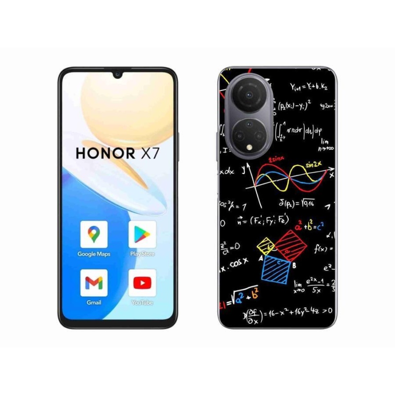 Gélový kryt mmCase na mobil Honor X7 - vzorčeky