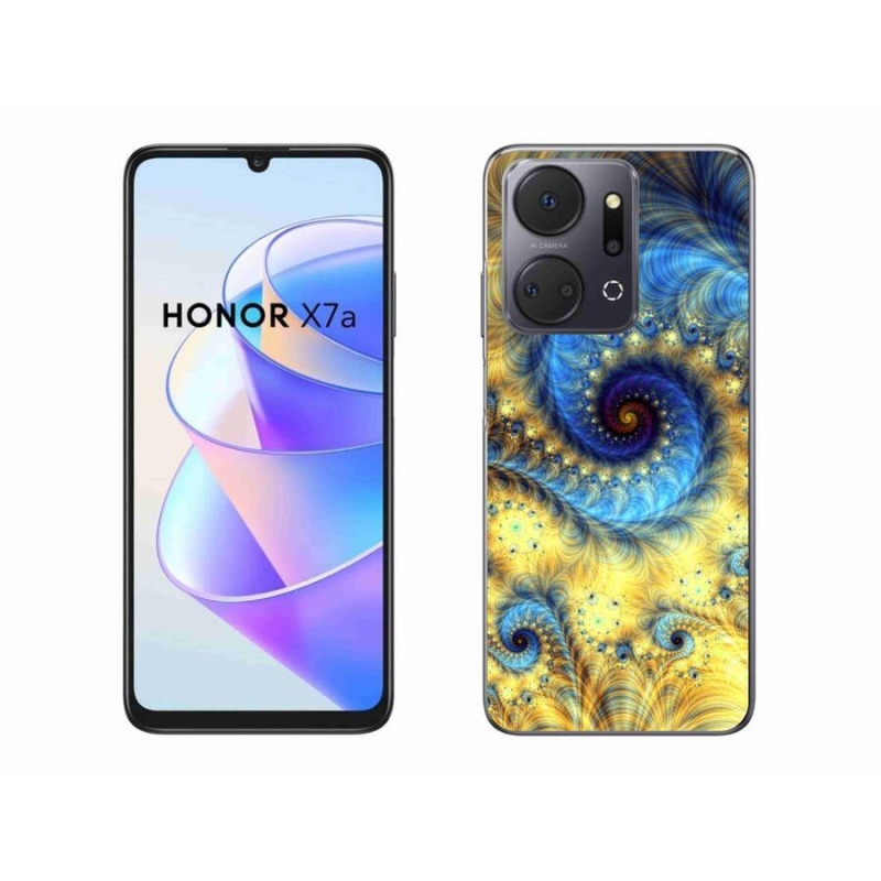 Gélový kryt mmCase na mobil Honor X7a - abstrakt 19