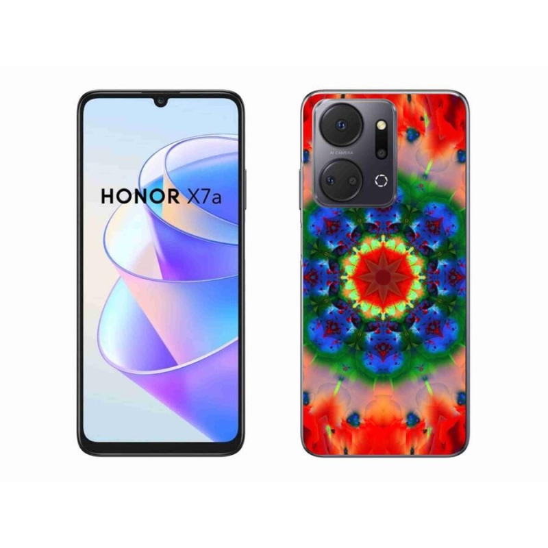 Gélový kryt mmCase na mobil Honor X7a - abstrakt 5