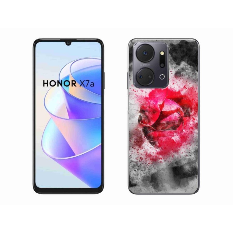 Gélový kryt mmCase na mobil Honor X7a - abstrakt 9