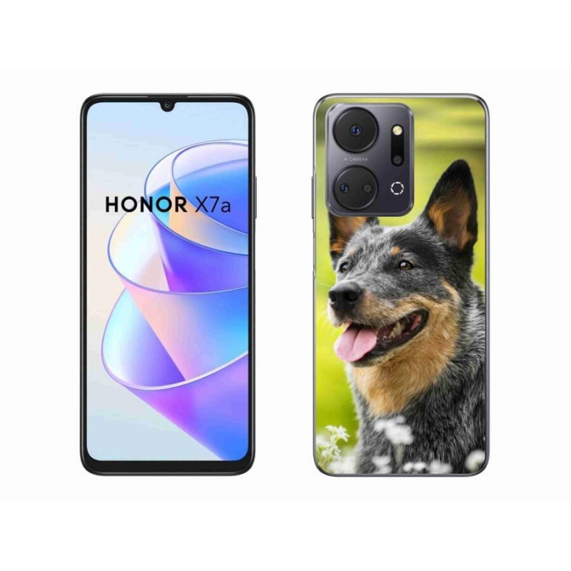 Gélový kryt mmCase na mobil Honor X7a - austrálsky pastiersky pes