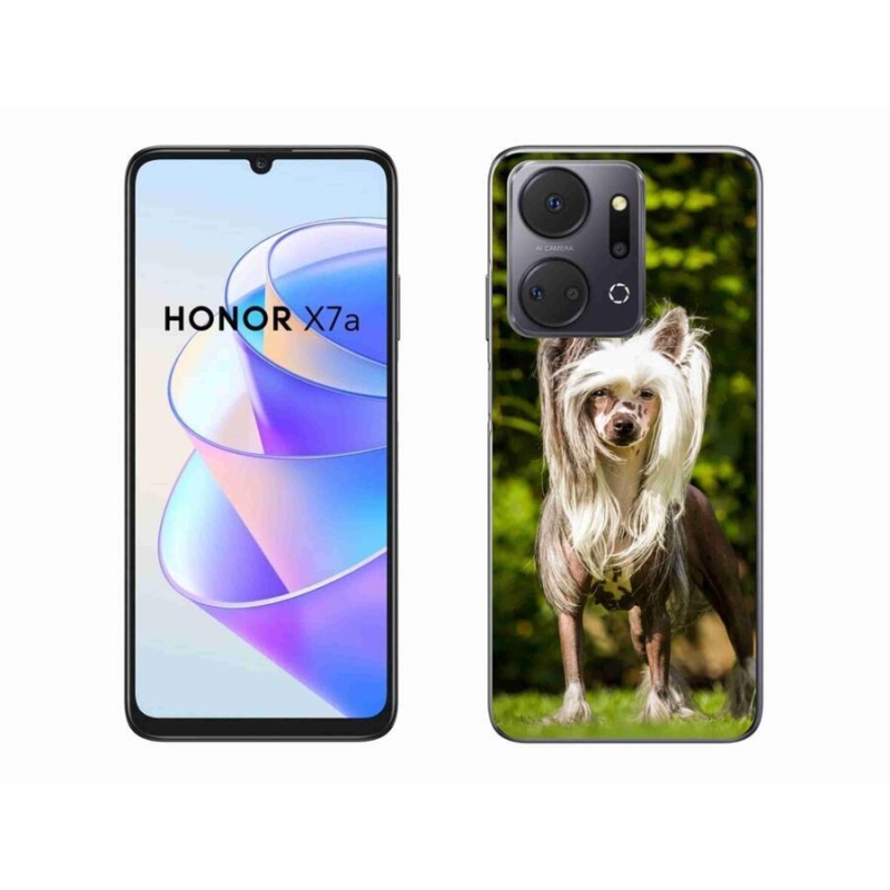 Gélový kryt mmCase na mobil Honor X7a - čínsky chocholatý pes