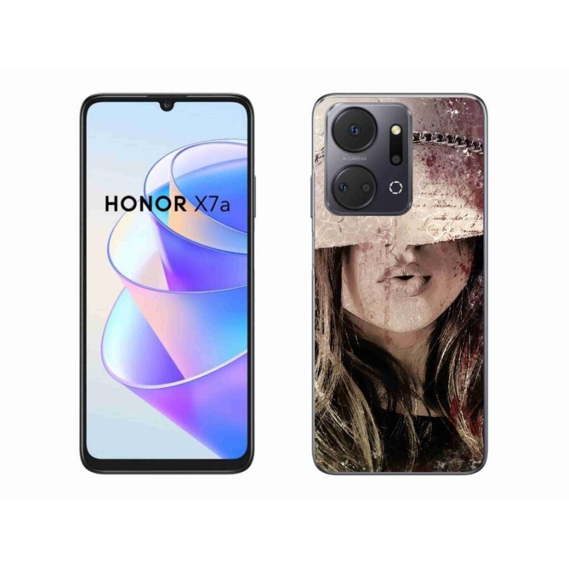 Gélový kryt mmCase na mobil Honor X7a - dievča