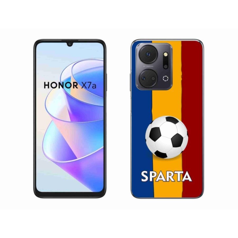 Gélový kryt mmCase na mobil Honor X7a - futbal 1