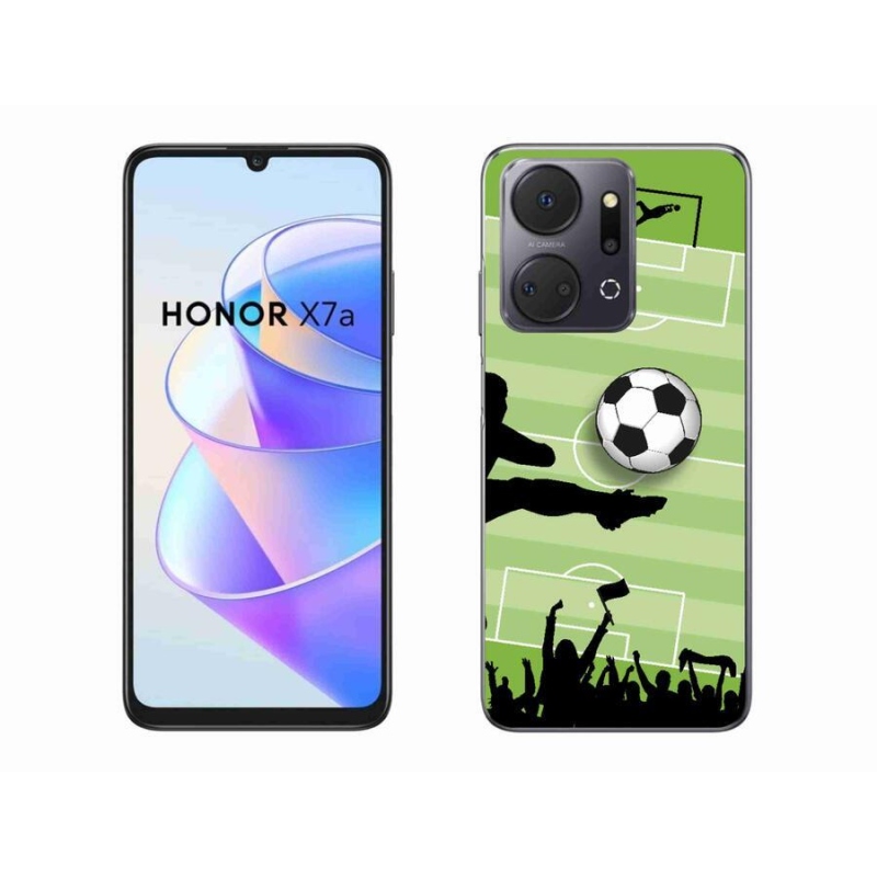 Gélový kryt mmCase na mobil Honor X7a - futbal 3