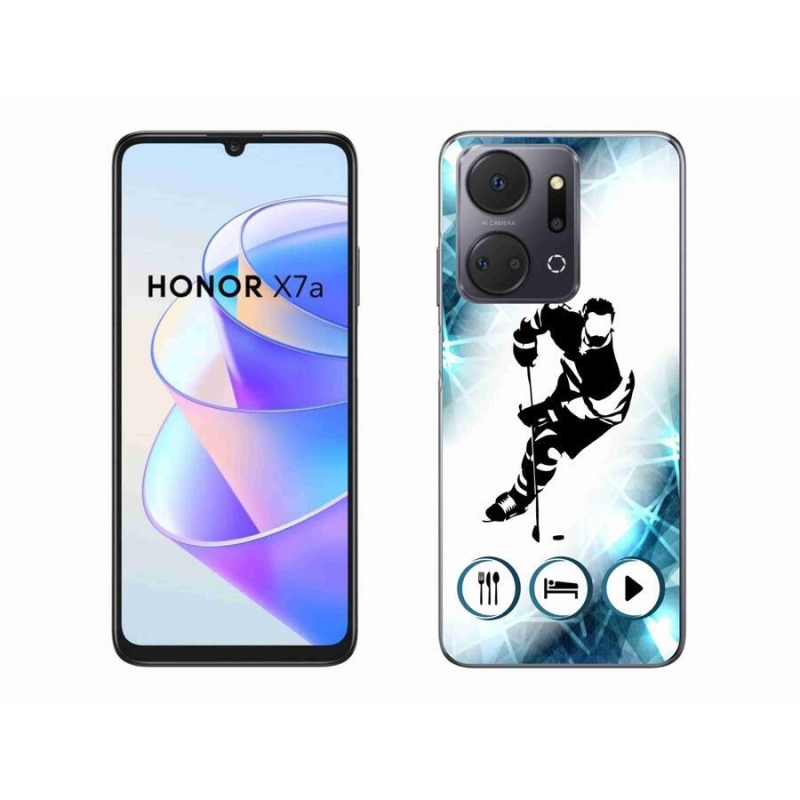 Gélový kryt mmCase na mobil Honor X7a - hokej 1