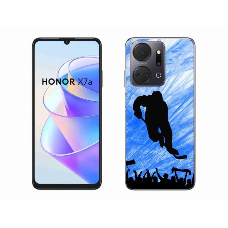 Gélový kryt mmCase na mobil Honor X7a - hokejový hráč