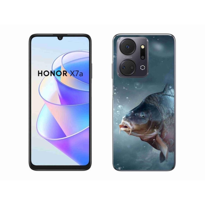 Gélový kryt mmCase na mobil Honor X7a - kapor a bublinky
