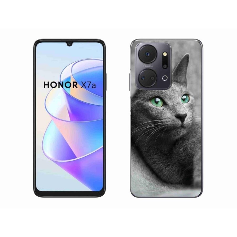 Gélový kryt mmCase na mobil Honor X7a - mačka 2