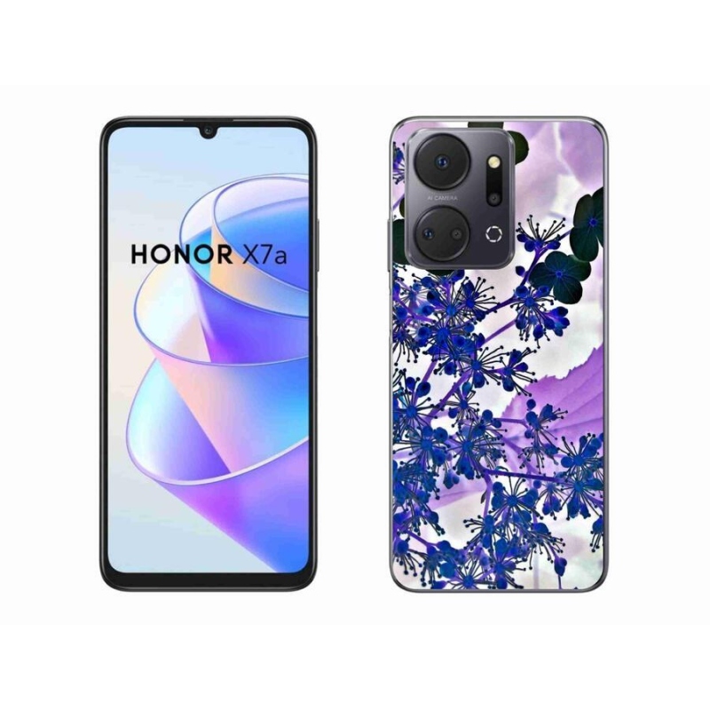 Gélový kryt mmCase na mobil Honor X7a - kvet hortenzie