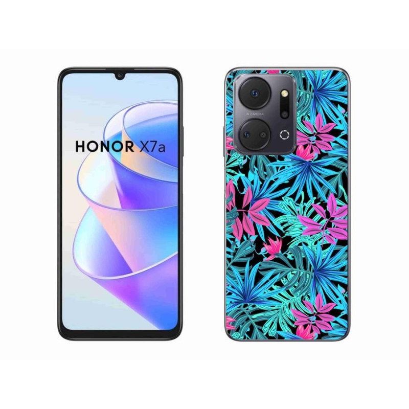 Gélový kryt mmCase na mobil Honor X7a - kvety 3