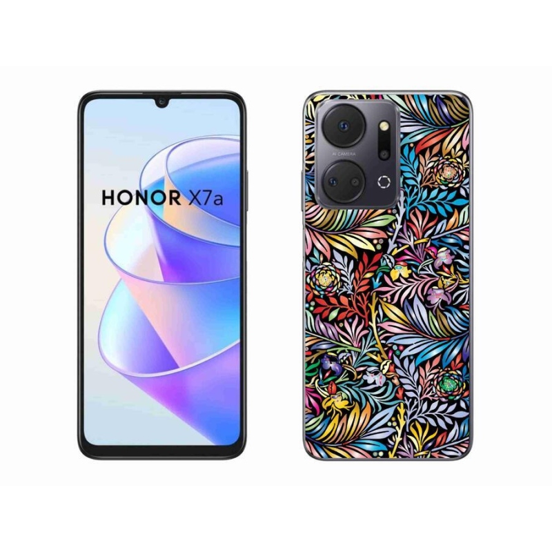 Gélový kryt mmCase na mobil Honor X7a - kvety 5