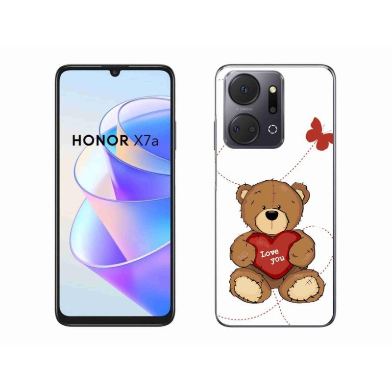 Gélový kryt mmCase na mobil Honor X7a - love you