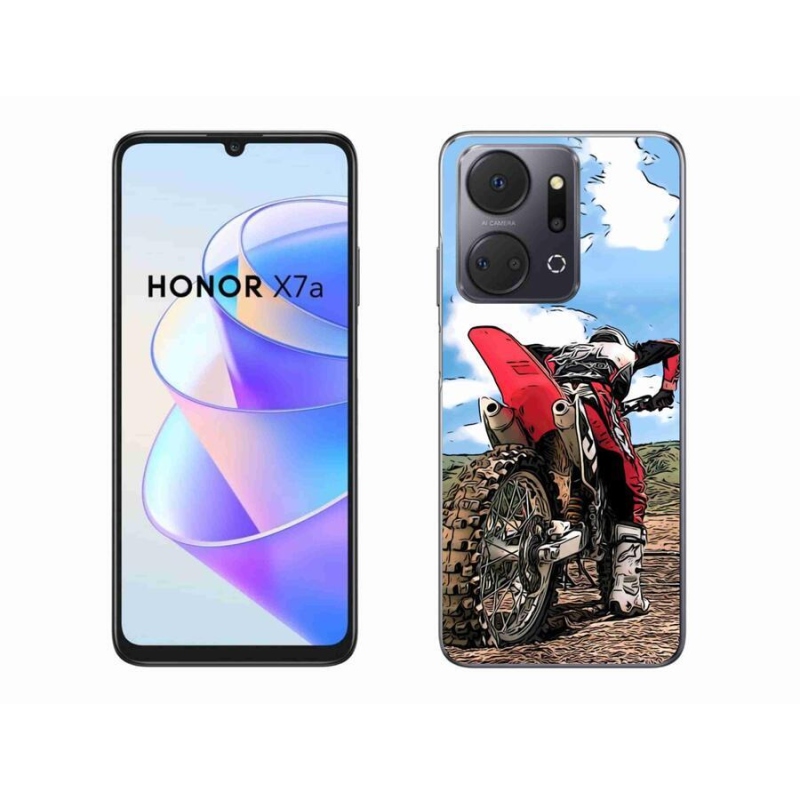 Gélový kryt mmCase na mobil Honor X7a - moto