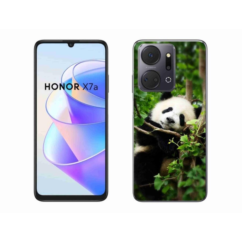 Gélový kryt mmCase na mobil Honor X7a - panda