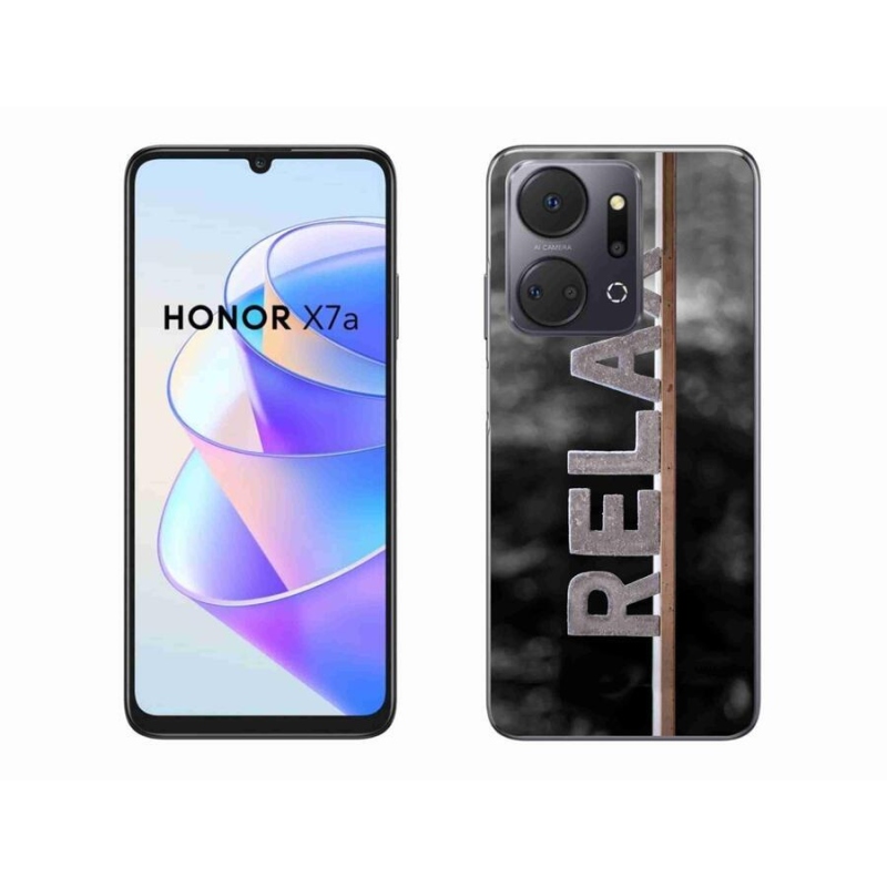 Gélový kryt mmCase na mobil Honor X7a - relax 1