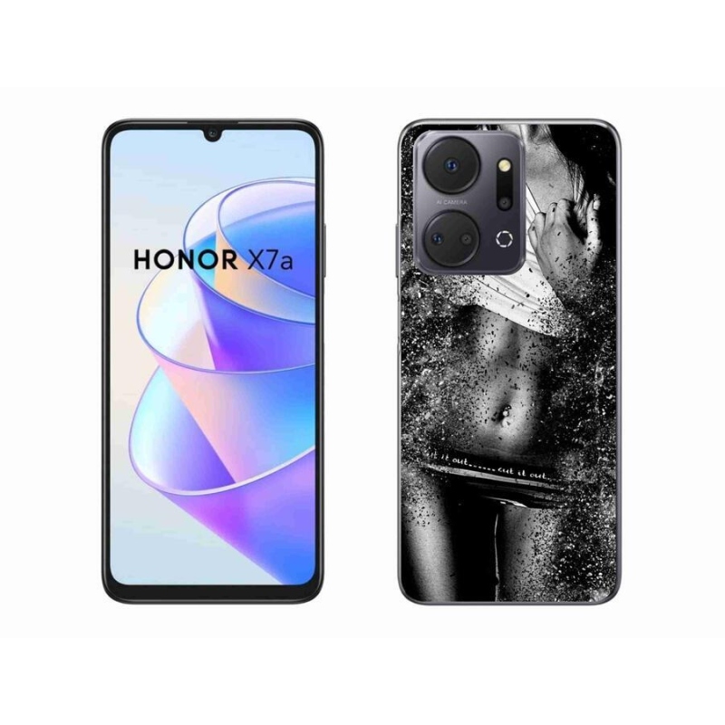 Gélový kryt mmCase na mobil Honor X7a - sexy žena 1