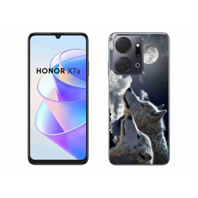 Gélový kryt mmCase na mobil Honor X7a - vlci