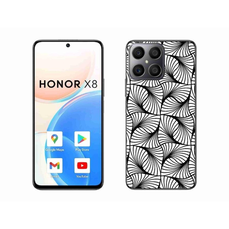 Gélový kryt mmCase na mobil Honor X8 4G - abstrakt 11