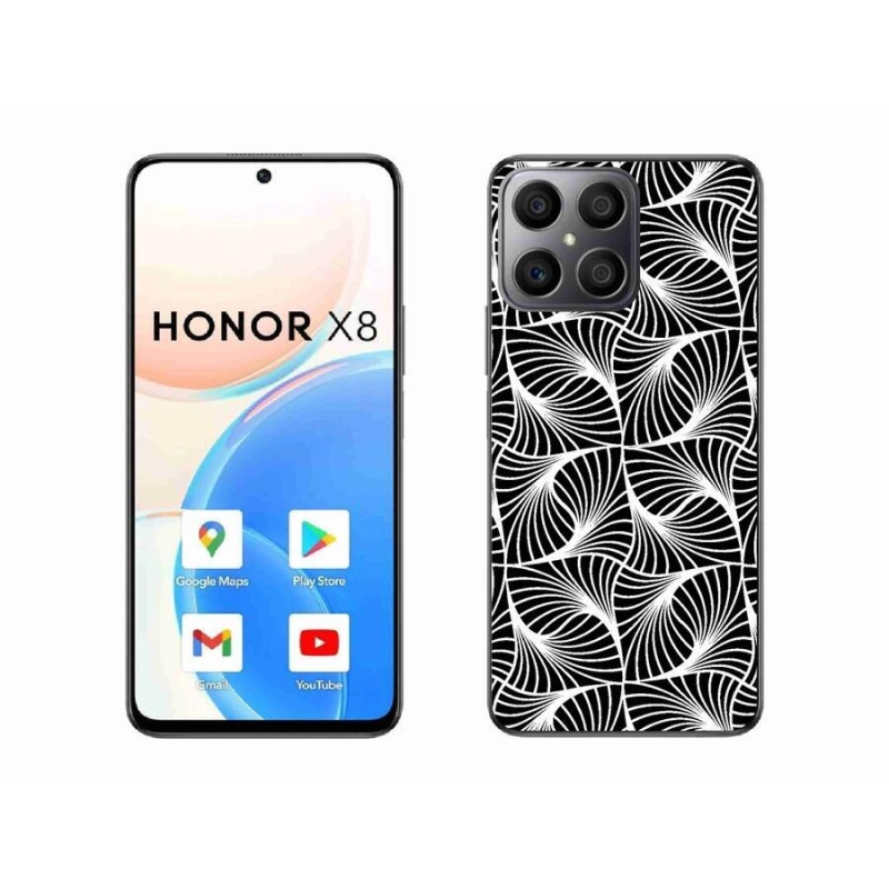 Gélový kryt mmCase na mobil Honor X8 4G - abstrakt 14