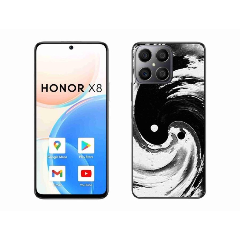 Gélový kryt mmCase na mobil Honor X8 4G - abstrakt 8