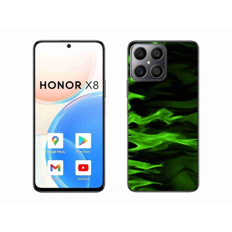 Gélový kryt mmCase na mobil Honor X8 4G - abstraktný vzor 10