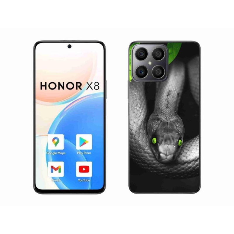 Gélový kryt mmCase na mobil Honor X8 4G - had