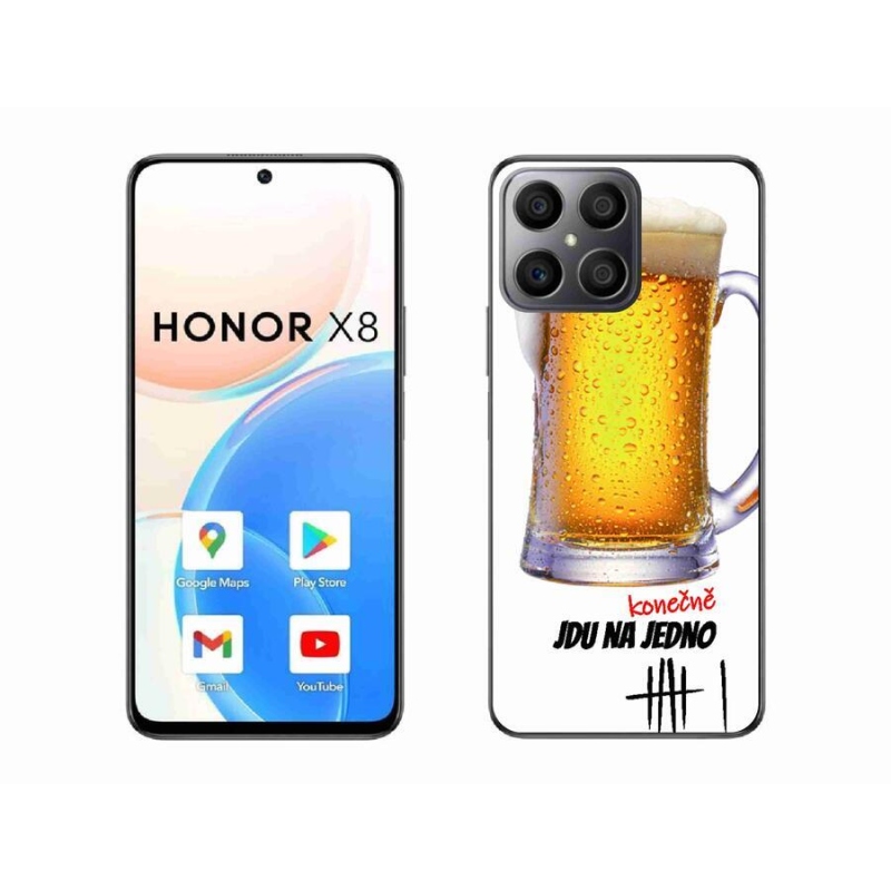 Gélový kryt mmCase na mobil Honor X8 4G - idem na jedno