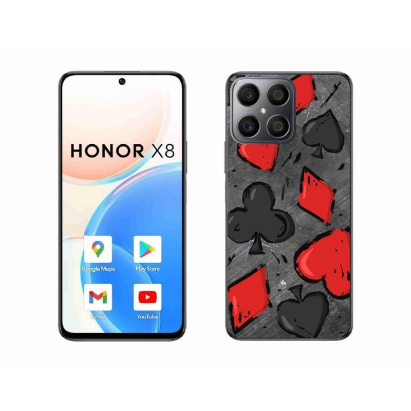 Gélový kryt mmCase na mobil Honor X8 4G - karta 1