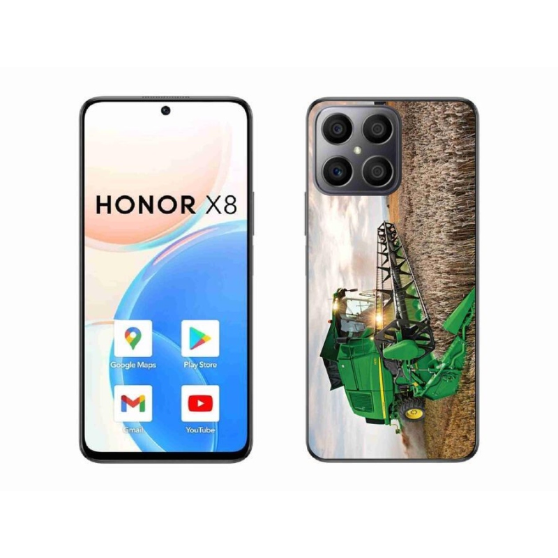 Gélový kryt mmCase na mobil Honor X8 4G - kombajn