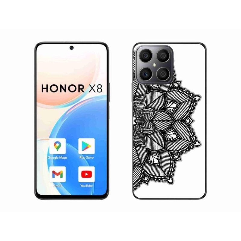 Gélový kryt mmCase na mobil Honor X8 4G - mandala