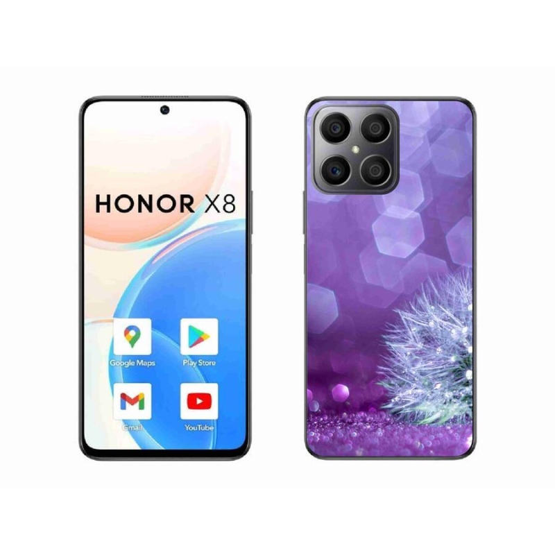 Gélový kryt mmCase na mobil Honor X8 4G - odkvitnutá púpava 2